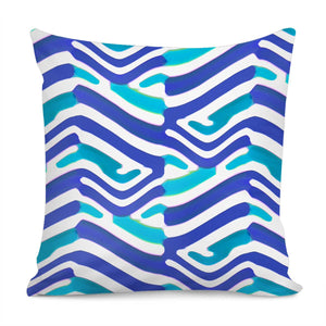 Colored Abstract Print Pillow Cover