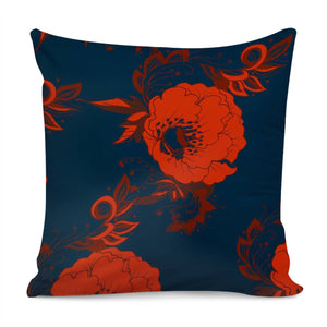 Blue Pillow Cover