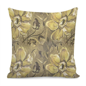 Retro Stlye Floral Decorative Print Pattern Pillow Cover