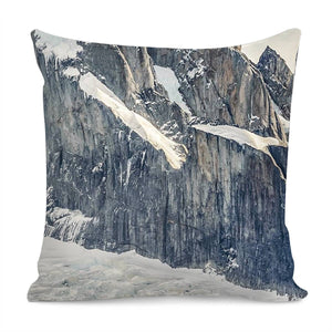 Cerro Torre, Glacier National Park, Argentina Pillow Cover