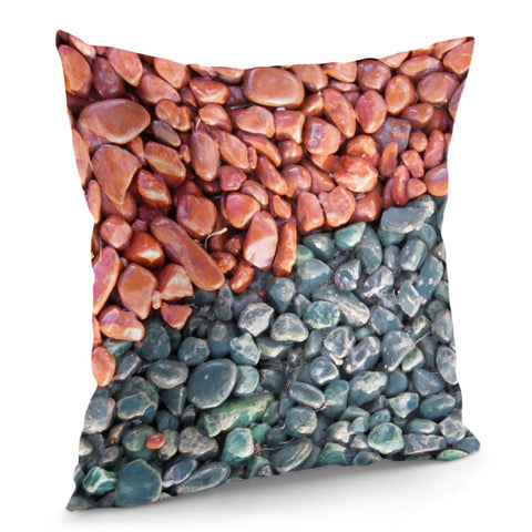 Image of Gravel Print Pattern Texture Pillow Cover