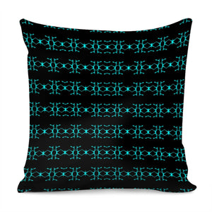 Neon Stripes Ethnic Geometric Pattern Pillow Cover