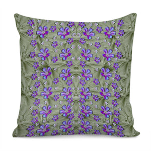 Flowers Everywhere And Anywhere In A Collage Pillow Cover