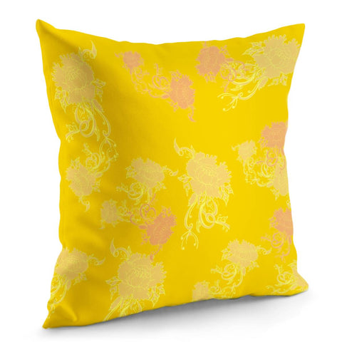 Image of Yellow Pillow Cover