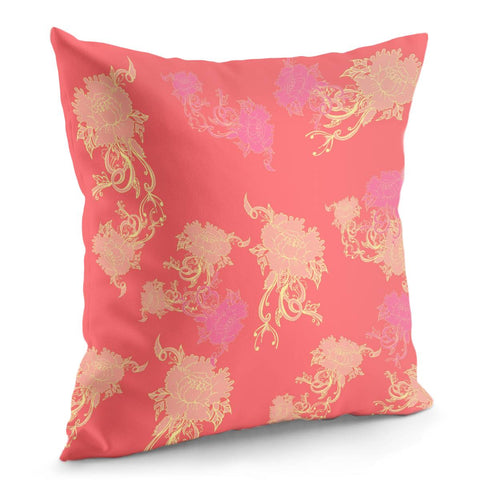 Image of Pink Pillow Cover