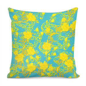 Blue Pillow Cover