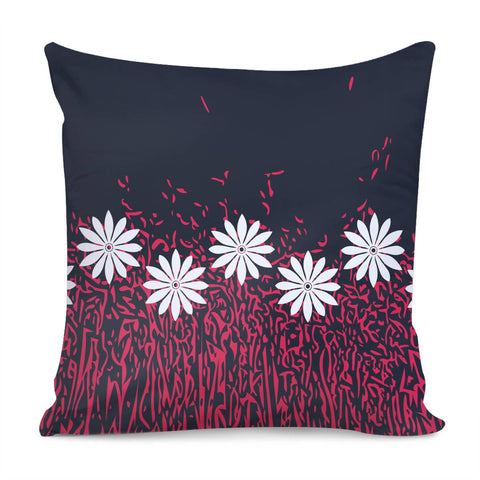 Image of Navy Blazer & Fiery Coral Pillow Cover