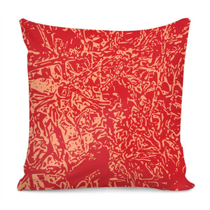 Flame Scarlet & Cantaloupe Pillow Cover