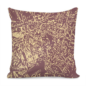 Rose Brown & Sunlight Pillow Cover