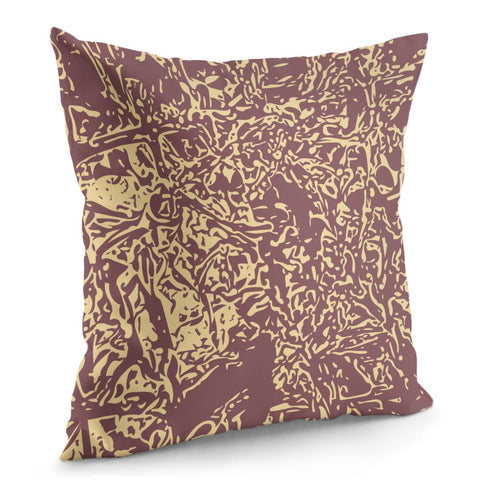 Image of Rose Brown & Sunlight Pillow Cover