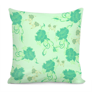 Green Pillow Cover