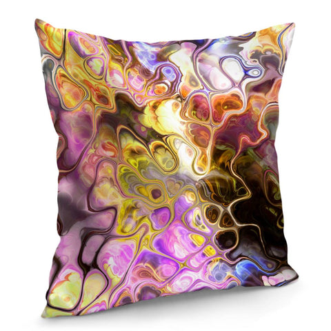 Image of Colorful Marble Design Pillow Cover