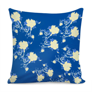 Blue Pillow Cover