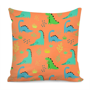 Little Dinosaurs Pillow Cover