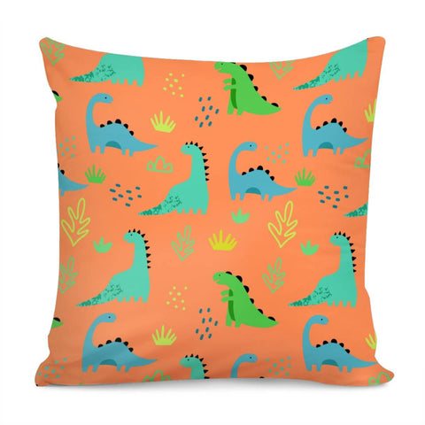 Image of Little Dinosaurs Pillow Cover