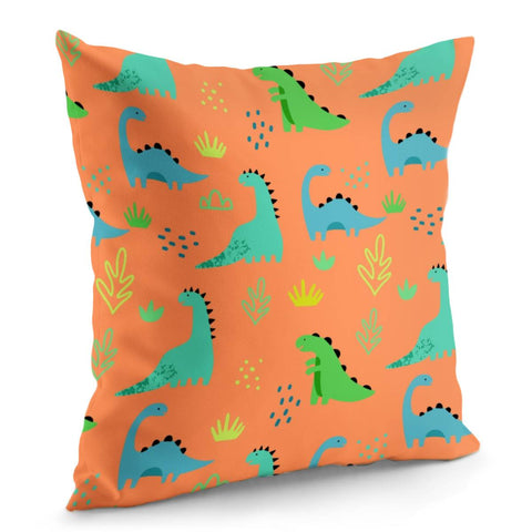 Image of Little Dinosaurs Pillow Cover