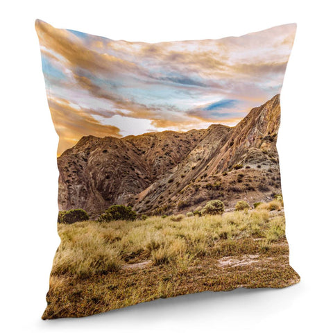 Image of El Leoncito National Park Landscape, San Juan Province, Argentina Pillow Cover