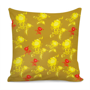 Flower Pillow Cover