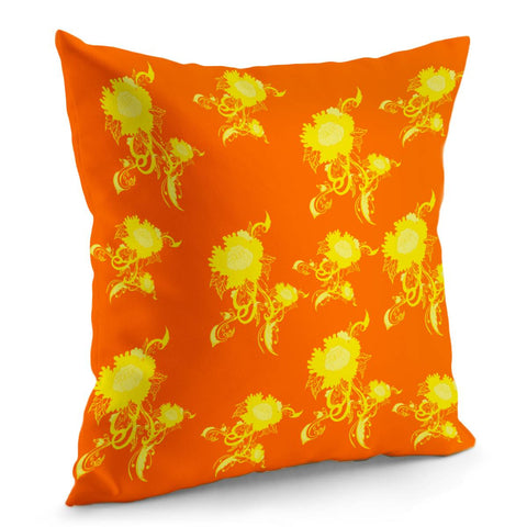 Image of Orange Pillow Cover