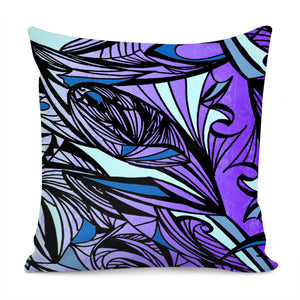 Blue Pillow Cover