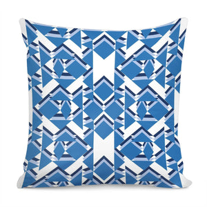 Blue Electric Pillow Cover