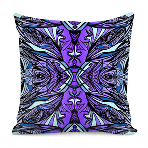 Blue Pillow Cover