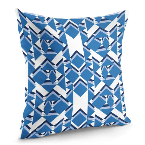 Image of Blue Electric Pillow Cover