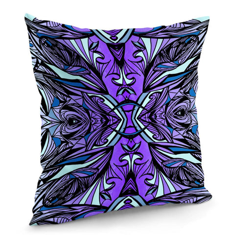 Image of Blue Pillow Cover