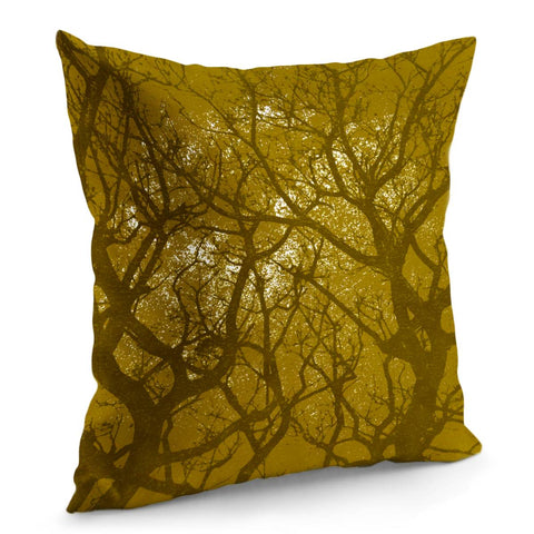 Image of Forest Landscape Illustration Pillow Cover