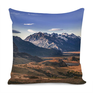 Mountain Patagonian Landscape, Santa Cruz, Argentina Pillow Cover