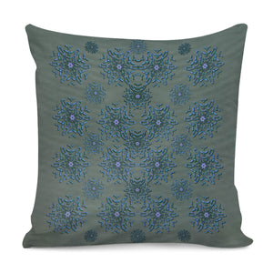 Decorative Wheat Wreath Stars Pillow Cover