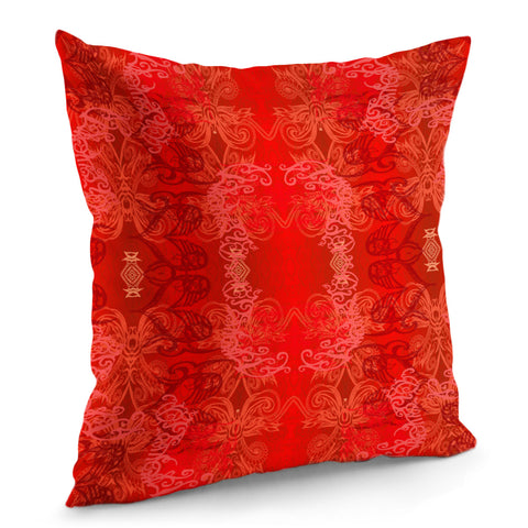 Image of Red Pillow Cover