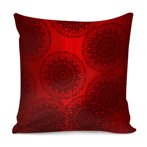 Image of Red Pillow Cover