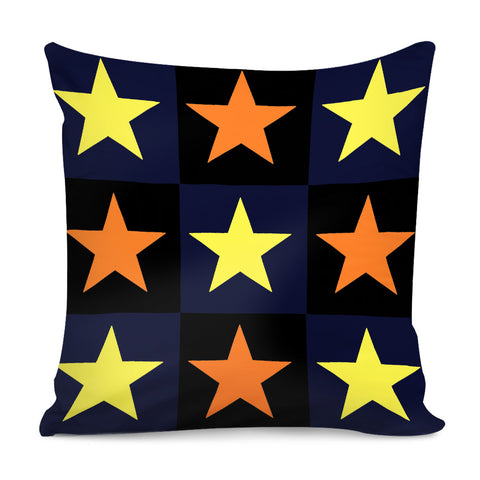 Image of Color Stars Pillow Cover