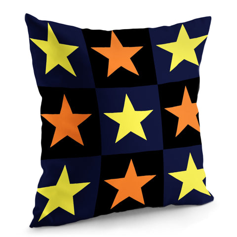 Image of Color Stars Pillow Cover