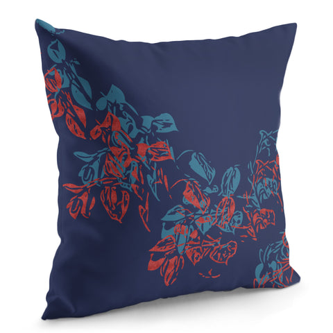 Image of Blue Depths & Mosaic Blue Pillow Cover