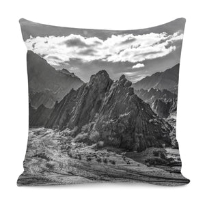 Andean Landscape At Brava Lagoon Reserve, La Rioja, Argentina Pillow Cover