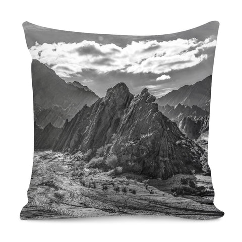 Image of Andean Landscape At Brava Lagoon Reserve, La Rioja, Argentina Pillow Cover