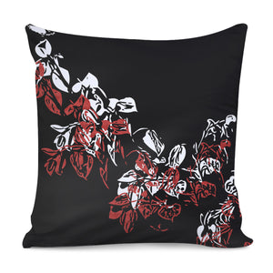 Gunpowder & Brilliant White Pillow Cover