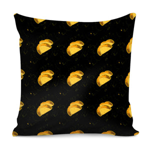 Taco Pattern Pillow Cover