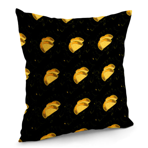 Image of Taco Pattern Pillow Cover