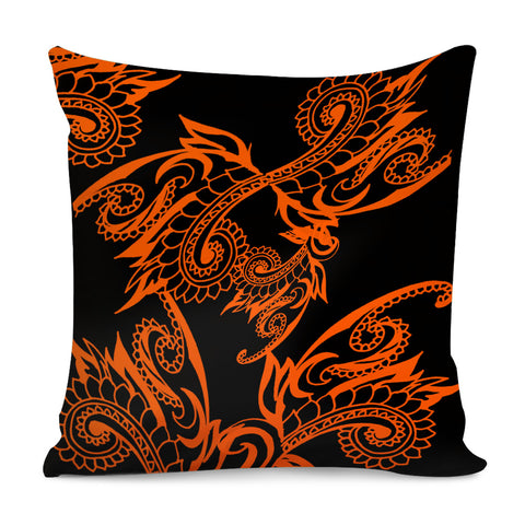 Image of Orange Pillow Cover