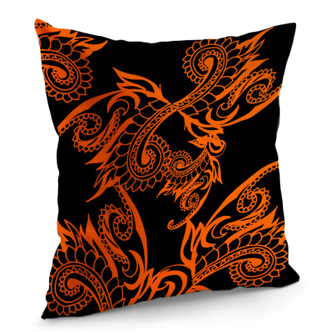 Image of Orange Pillow Cover