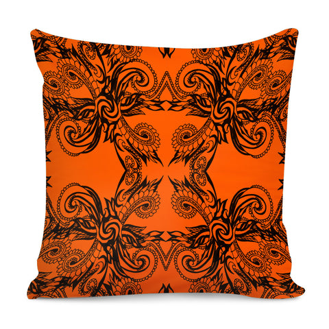 Image of Orange Pillow Cover