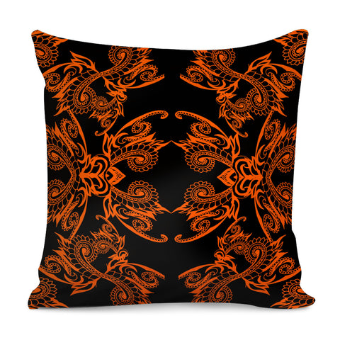 Image of Orange Pillow Cover