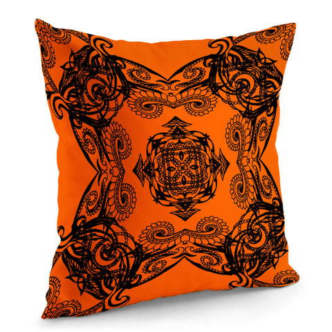 Image of Orange Pillow Cover