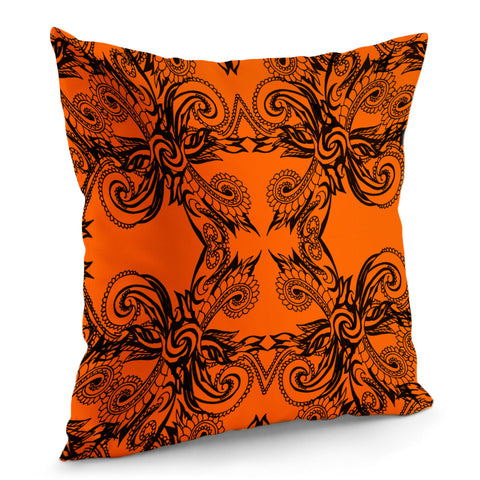 Image of Orange Pillow Cover