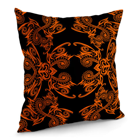 Image of Orange Pillow Cover