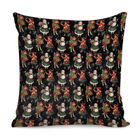 Image of Vintage Christmas Pillow Cover