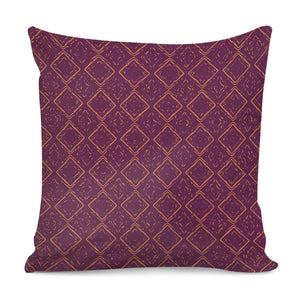 Magenta Purple & Amberglow Pillow Cover